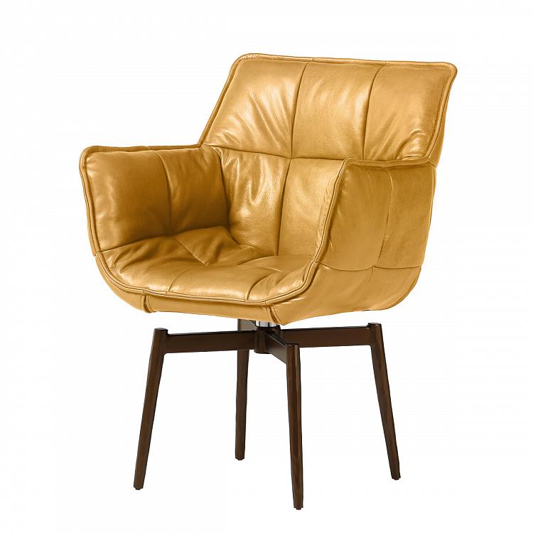 Кресло Центр, латунные ножки Center Armchair, Hammer Brass RM